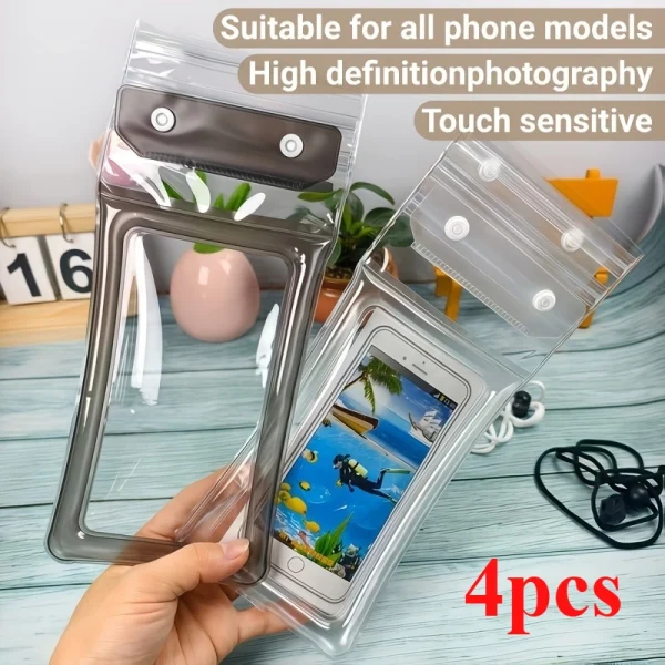 Four-Layer Touchscreen Waterproof Phone Pouch