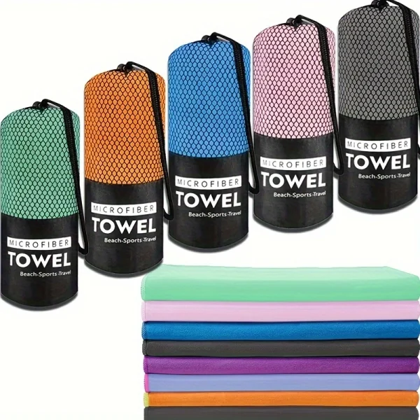 Microfiber Quick-Dry Travel & Swimming Towel