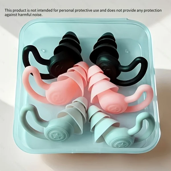 Multi-Use Earplugs with Storage Boxes