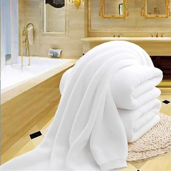 Cotton Plush Quick-Dry Swimming & Bath Towel