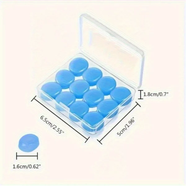 Waterproof Reusable Earplugs Set