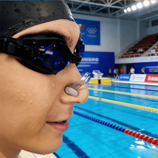 Safe Fit Silicone Swim Nose Clip Set