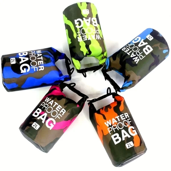 Camouflage Roll-Top Dry Bag